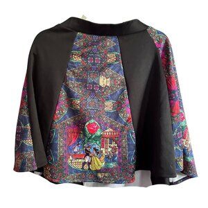 RARE Torrid/Disney Beauty and the Beast Stained Glass Skirt Size 3